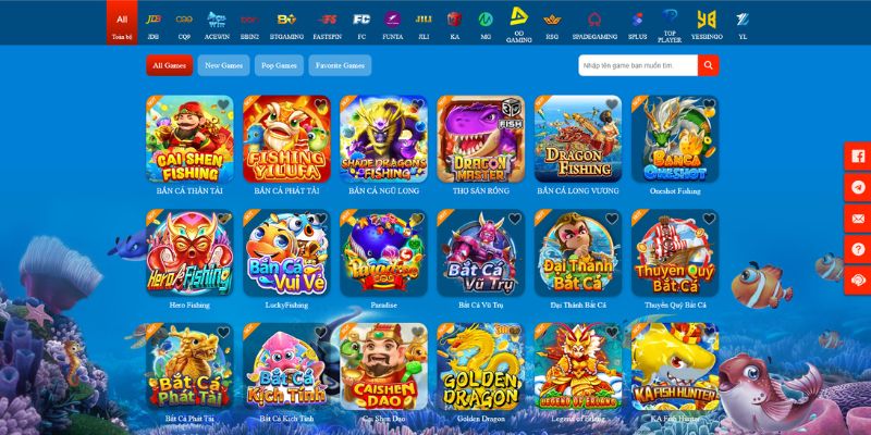 Game Bắn cá siêu hot tại Sa88